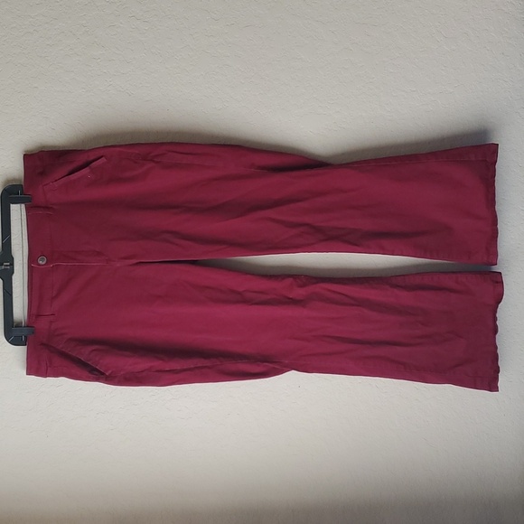 Lane Bryant Size 18 Womens Burgundy Jeans Pants - Picture 1 of 13